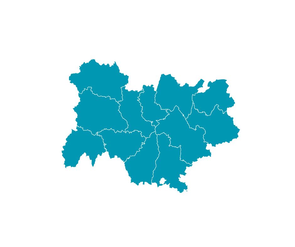 carte région