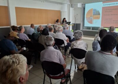 photos des participants à l'assemblée génrale du CABV